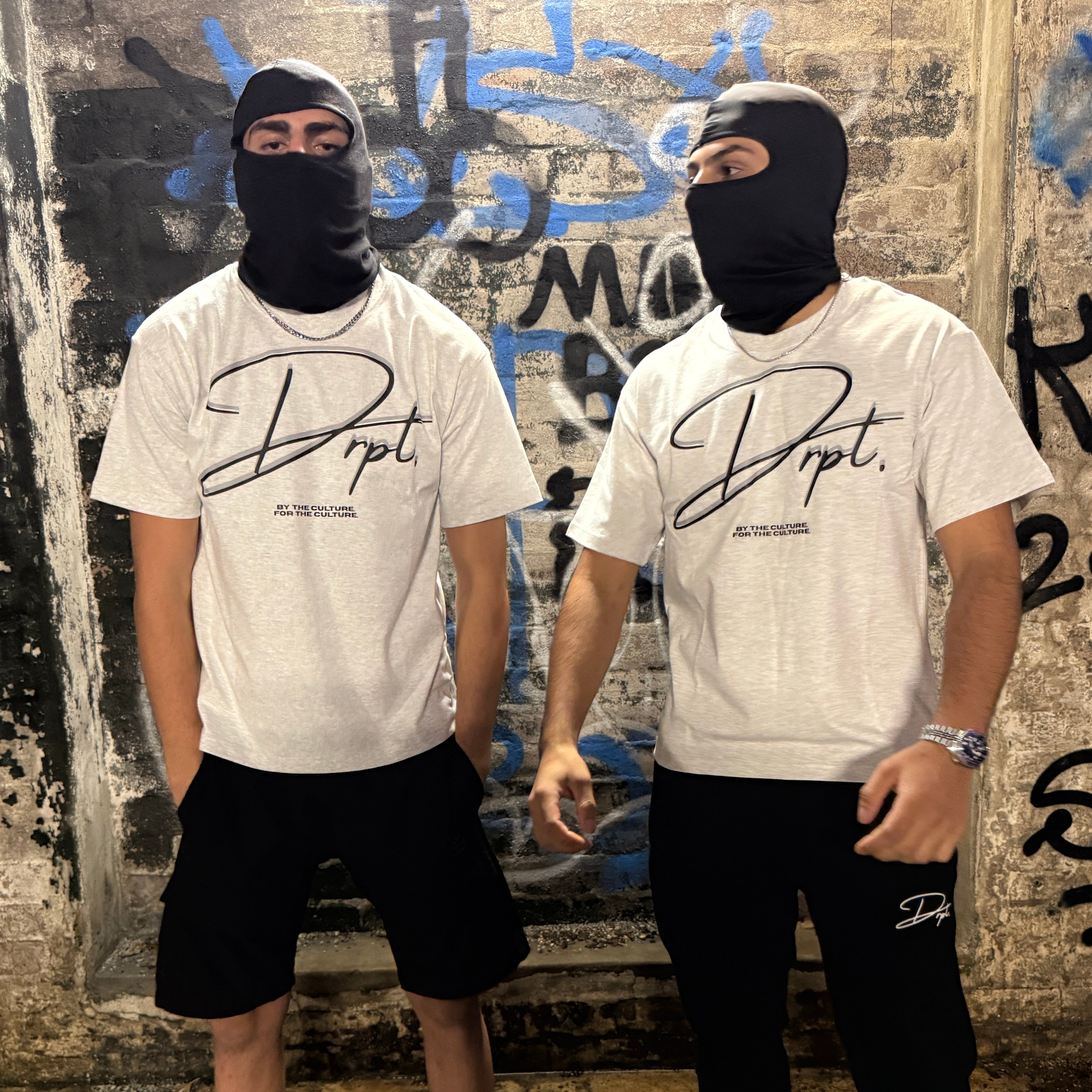 Signature Tee Grey/Black