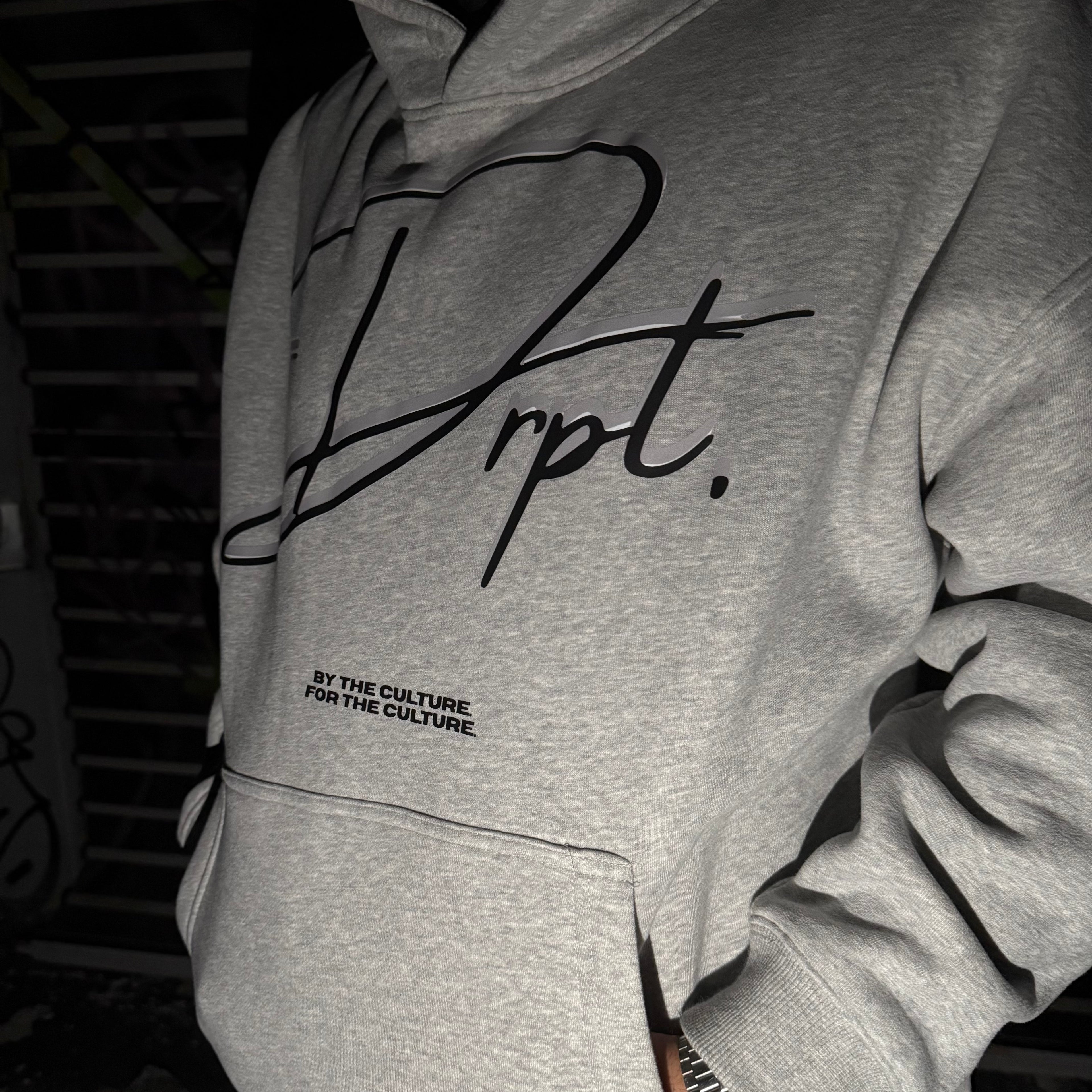 Signature Hoodie Grey/Black