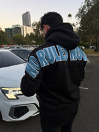NO LIMITS HOODIE — BLUE/BLACK